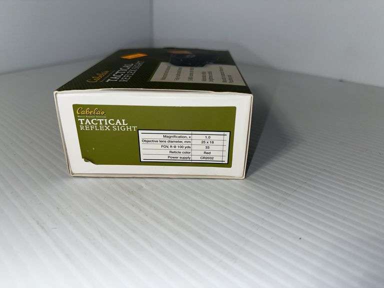 Cabelas Tactical Reflex Sight x1.0