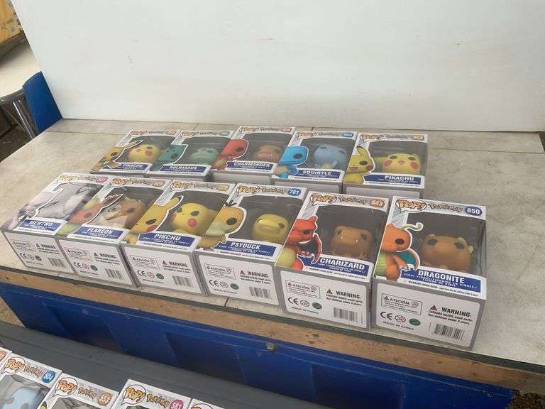 11 Pokémon number 580 missing, 353, 453, 455, 504, 553, 581, 629, 779, 781, 843, 850,