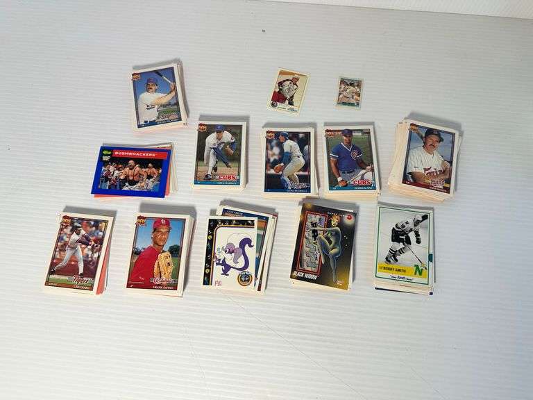 Qty of Misc Trading Cards Baseball, Hockey, Etc