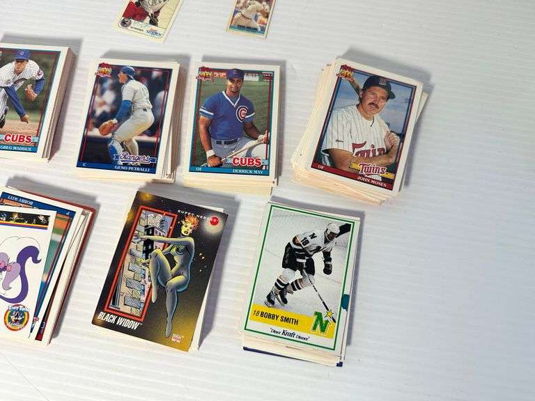 Qty of Misc Trading Cards Baseball, Hockey, Etc