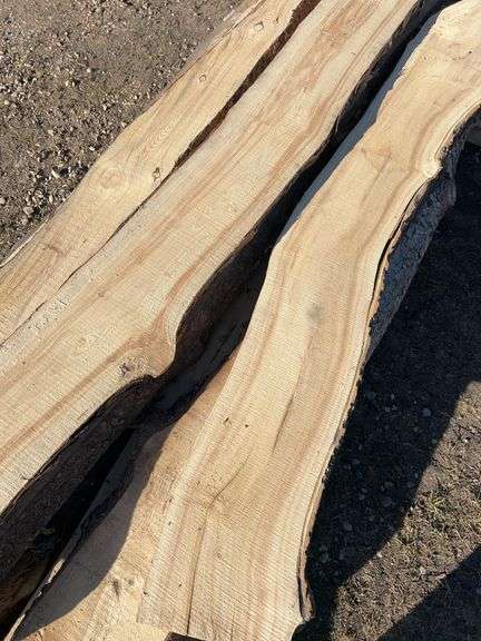 Live Edge planks mostly pine - average length 9ft