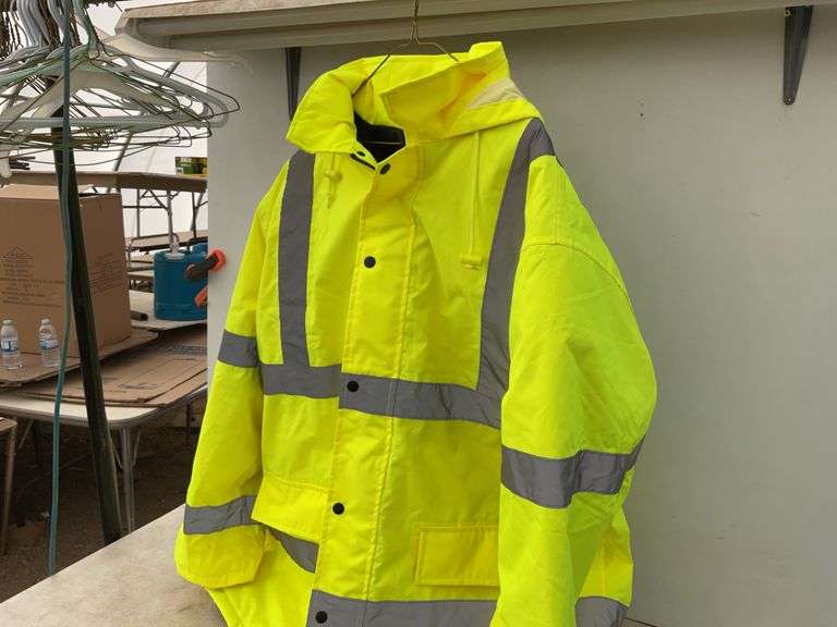 2XL fluorescent jacket, lined