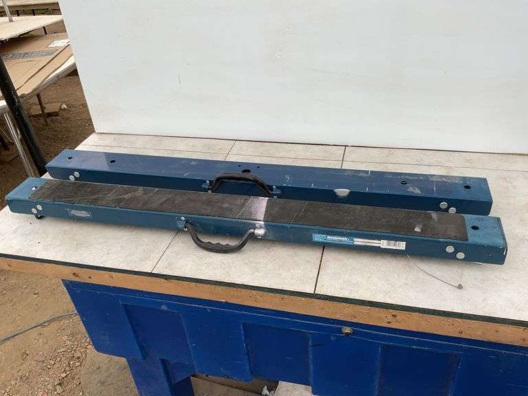 Pair of Mastercraft folding sawhorses