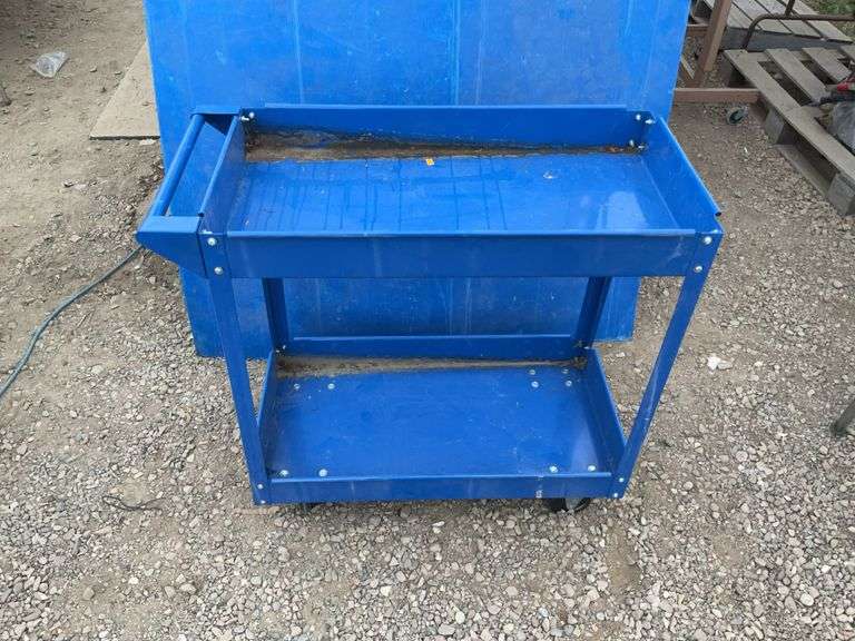 Rolling parts picking cart or used for gardening