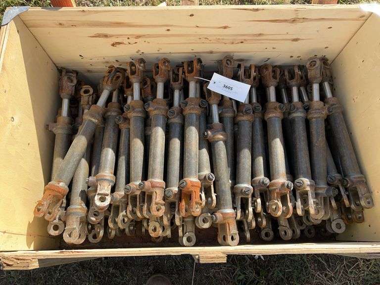 Crate of 60 no-name Opener unpainted cylinders