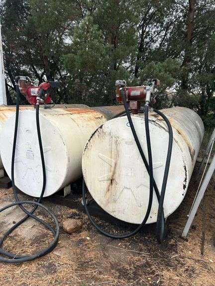 OFFSITE KINISTINO: Westeel 1000gal Fuel tank NO PUMP