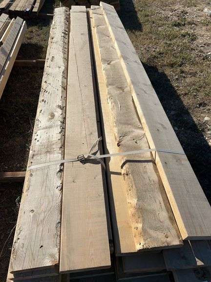 LUMBER: 20 of 2x8x10, 22 of 2x10x10, 5 of 2x10x12