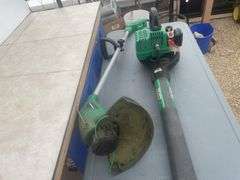 Weed eater gas motor blower - untested but has a nice compression, a working electric weed eater whi