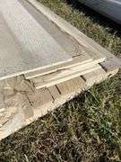 Qty of (2 pallets)) Hardie siding WHITE