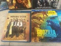 Quantity of Blu-ray DVDs