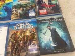 Quantity of Blu-ray DVDs