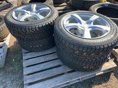 4 TOUREN winter tires/rims will fit 2021-25 Grand Caravan & 2012-20 Dodge Journey P225/60R18