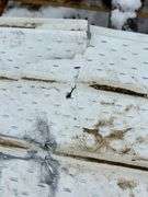 Qty of soffit WHITE - some have been damaged by wind