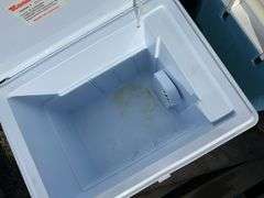 Pair of electric coolers - only one has cord BOTH ARE CONDITION UNKNOWN