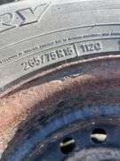 4 tires/rims 265/75R15