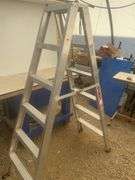 6' sturdy aluminum step ladder