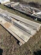 Qty of (2 pallets) Hardie siding trim pieces and siding