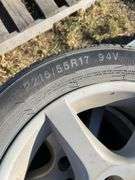 4 tires/rims Nissan P215/55R17