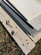 Qty of (2 pallets)) Hardie siding WHITE
