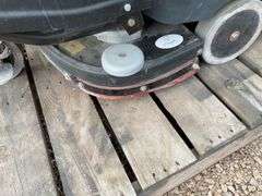 Owner says good working self propelled hurricane XTT floor scrubber