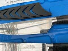 A two piece kitchen knife set, kitchen chef knife set, 8"chef knife, 7" santoku knife