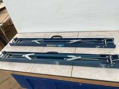 Pair of Mastercraft folding sawhorses