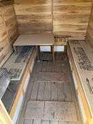 Ice fishing shack 91" x 112" - DOOR NEEDS REPAIR