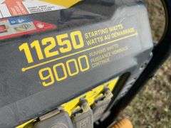 Champion 9000 watt generator- owner says runs but generator DOES NOT WORK