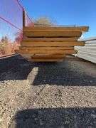 Qty of garage door panels various sizes & lengths (1 stack)