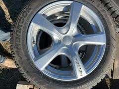 4 TOUREN winter tires/rims will fit 2021-25 Grand Caravan & 2012-20 Dodge Journey P225/60R18