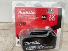Makita 18V LXT lithium ion 6.0AH rechargeable battery