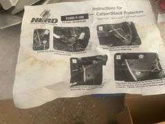 Quantity of clearance lights, a set of calliper shock protectors for a Ford 150