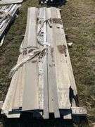 Qty of (2 pallets) Hardie siding trim pieces and siding