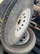 5 trailer tires/rims 14” & 15”