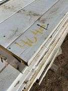 Large Qty of garage door panels various sizes & lengths (2 stacks)