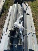 Pallet of misc shelving brackets