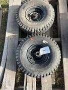 Pair of tires/rims 5.30-6NHS