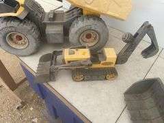 Three Tonka toys