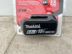 Makita 18V LXT lithium ion 6.0AH rechargeable battery