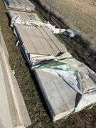 Qty of (2 pallets)) Hardie siding WHITE