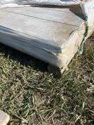 Qty of (2 pallets)) Hardie siding WHITE