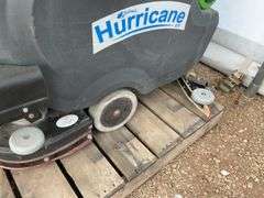 Owner says good working self propelled hurricane XTT floor scrubber