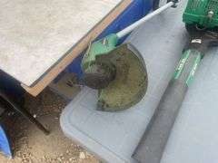 Weed eater gas motor blower - untested but has a nice compression, a working electric weed eater whi