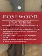 3pc Victorinox "ROSEWOOD" knife set