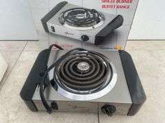 Single element superior hot plate, two slice toaster - both work
