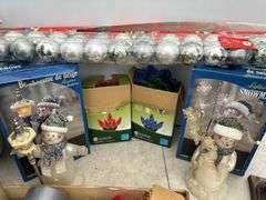 Christmas decor, lights, tape etc