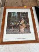 Pictures & 60” x 48” blind