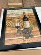 Pictures & 60” x 48” blind