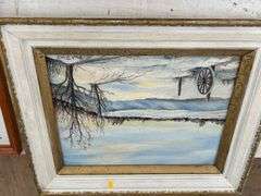 Pictures & 60” x 48” blind