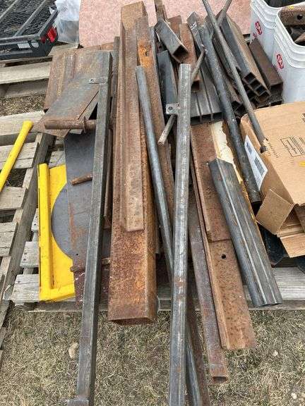 Pallet of misc iron